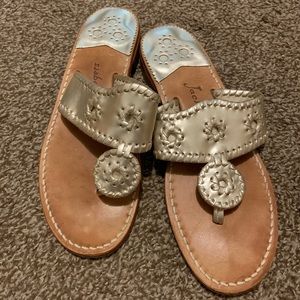 Jack Rogers, Gold, Size 8